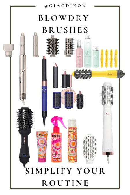 Here are #blowdry #brushes along with all sorts of #hair #tools, #heat #protectants and #leave #in #conditioner #sprays to simplify your #routine, cut down on time, and look gorgeous!💇🏻‍haïr

#LTKbeauty #LTKFind #LTKstyletip