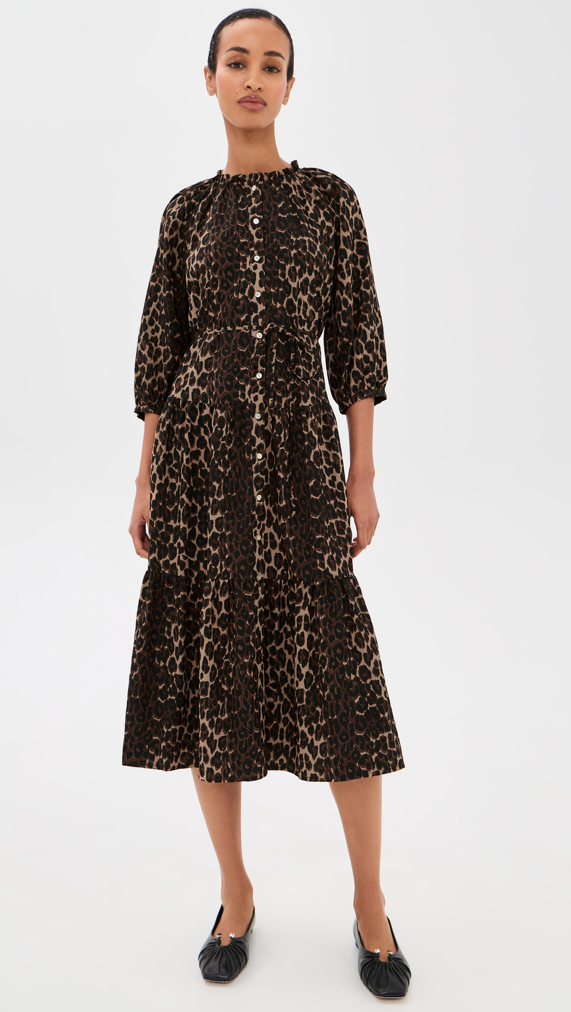 RAILS Leanne Dress BROWN NALA S | Shopbop