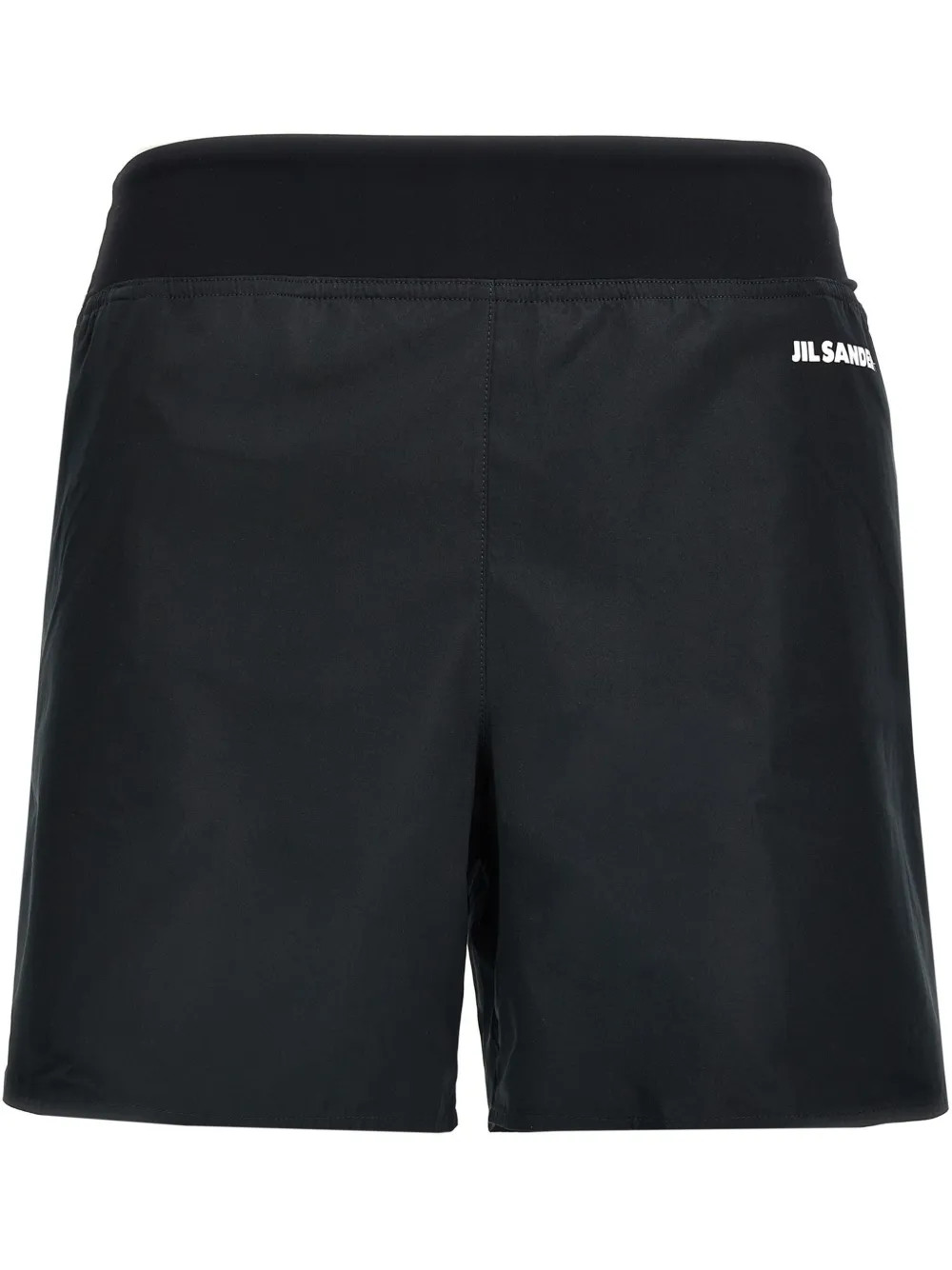 JIL SANDER+ logo-detail shorts - Black | Farfetch Global