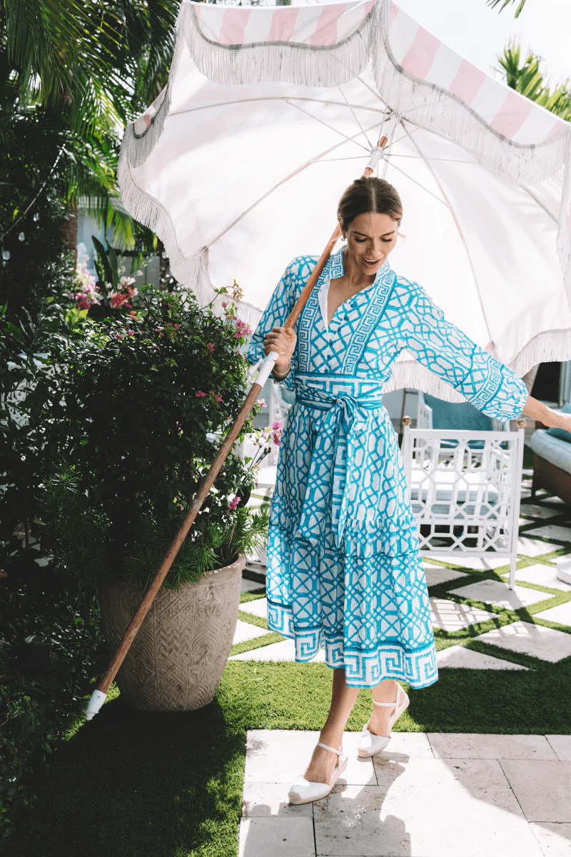 Sue Sartor Flounce™️ | Ciel Blue Bamboo | SUE SARTOR