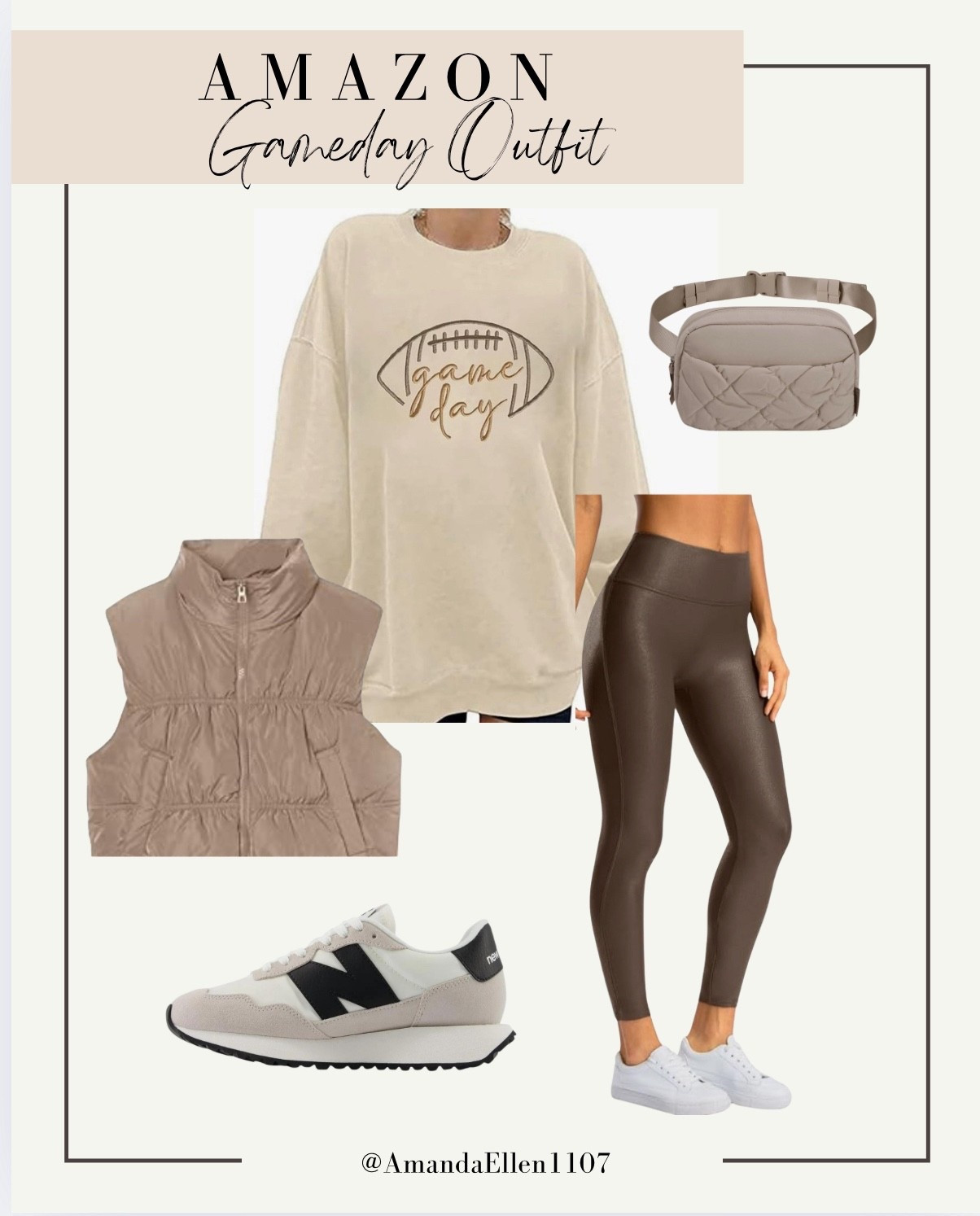 Game day but make it neutral 🤎🏈 Loving this Amazon find that’s comfy, chic, and perfect for cheering from the stands or the couch. Linked all the details for you on LTK!

Amazon fashion, game day outfit, neutral game day look, Amazon game day style, affordable fashion, fall outfit inspo, football game outfit, casual game day style, Amazon finds, LTK outfit

#LTKFallSale #LTKFindsUnder50 #LTKSeasonal