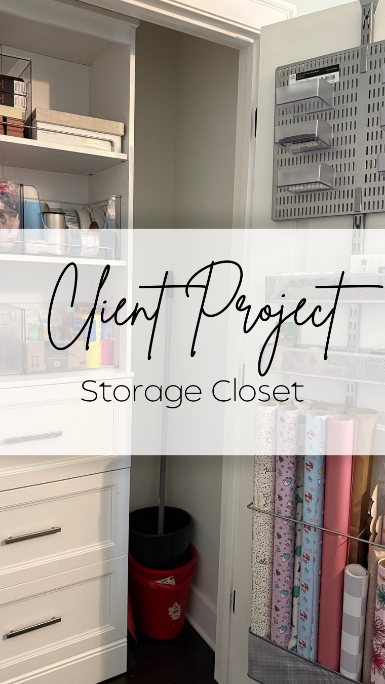 Client project overview! Linking the products we used to get organized!

#LTKHome