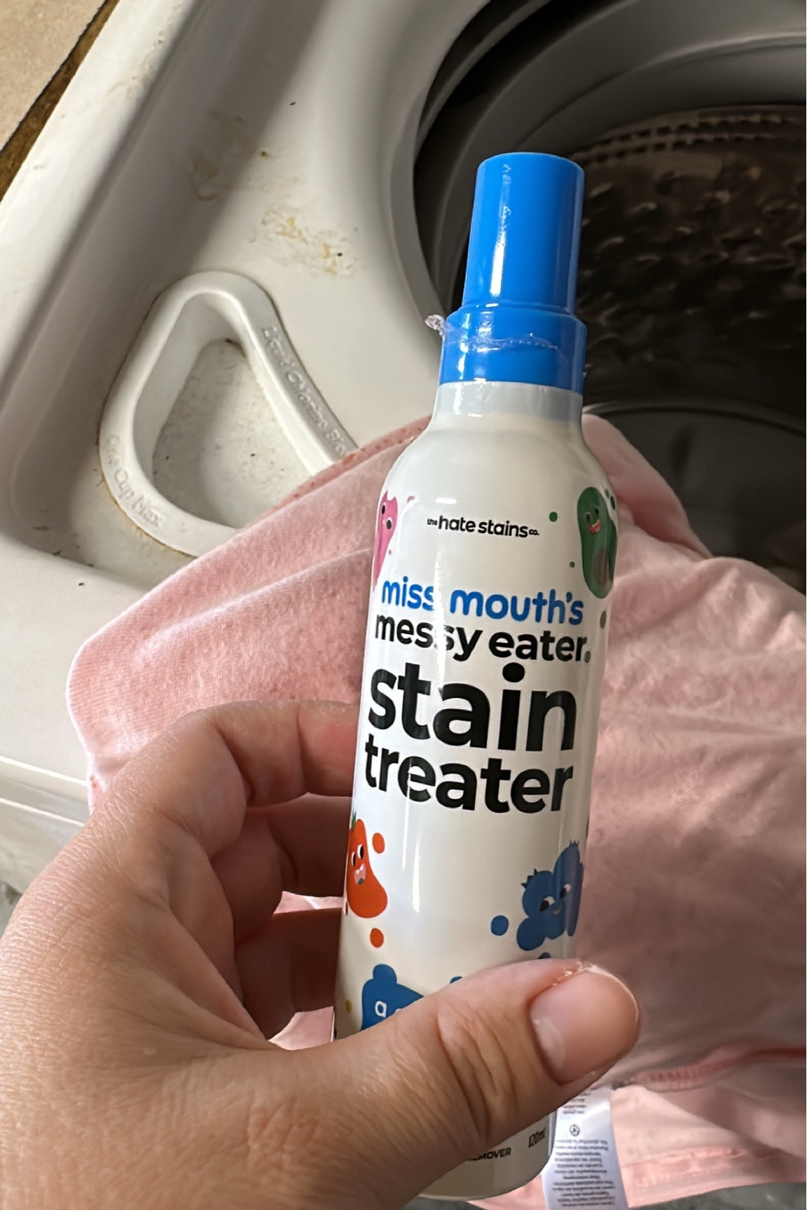 THE BEST mom hack and lifesaver - especially when it comes to poopy clothes or food stains (Cass isn’t eating solids yet but this is what I hear from other moms) - I cannot do laundry without this magic.
.
.
.
#newmom #momhack #laundryhack #stainremover #amazonfind #babyproduct #babyregistry #babymusthave #laundryproduct 

#LTKFind #LTKfamily #LTKkids