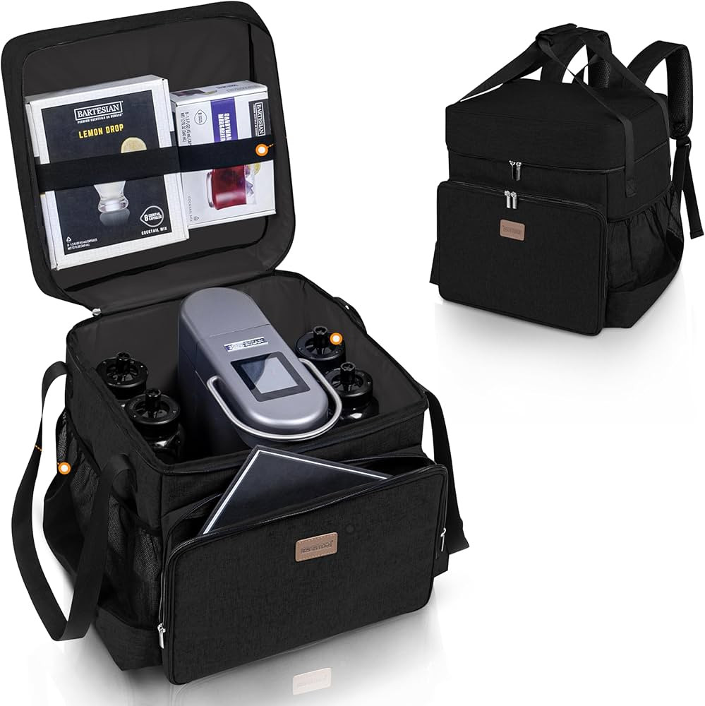 Premium Carrying Case for Bartesian Insulated Travel Carrier for Bartesian Cocktail Machine with ... | Amazon (US)