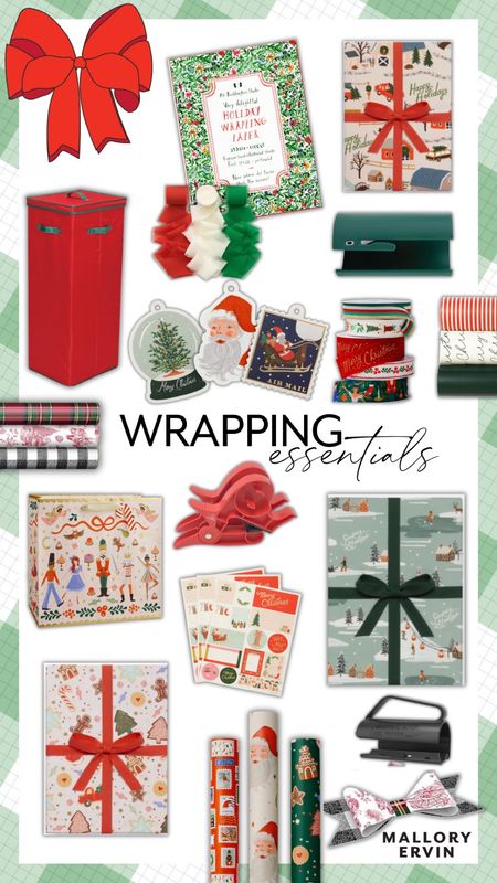 Gift wrapping essentials for the holiday season! 

#LTKGiftGuide #LTKHoliday #LTKSeasonal