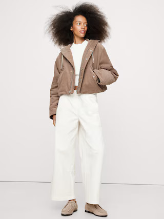 Corduroy Insulated Bomber Jacket | Banana Republic (US)