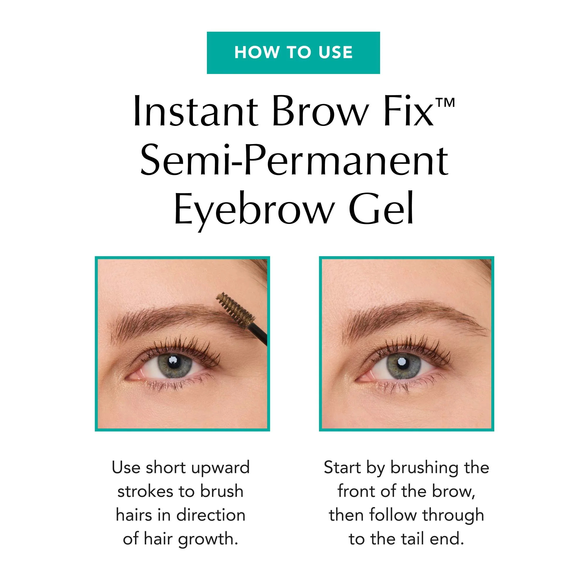 Instant Brow Fix™ Semi-Permanent Eyebrow Gel | Thrive Causemetics