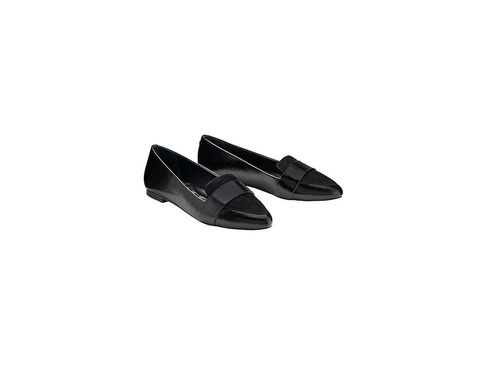 Birdies Blackbird Leather Flat Women's Flat Shoes Licorice : 7.5 M | Zappos