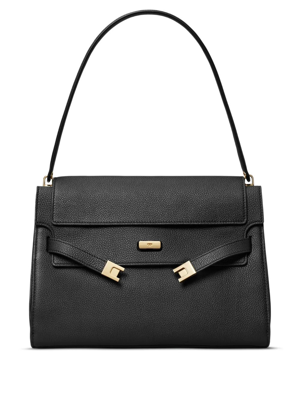 Tory Burch large Lee Radziwill shoulder bag - Black | Farfetch Global