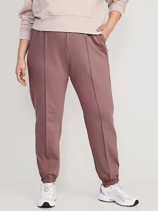 High-Waisted Dynamic Fleece Pintucked Sweatpants for Women | Old Navy (US)