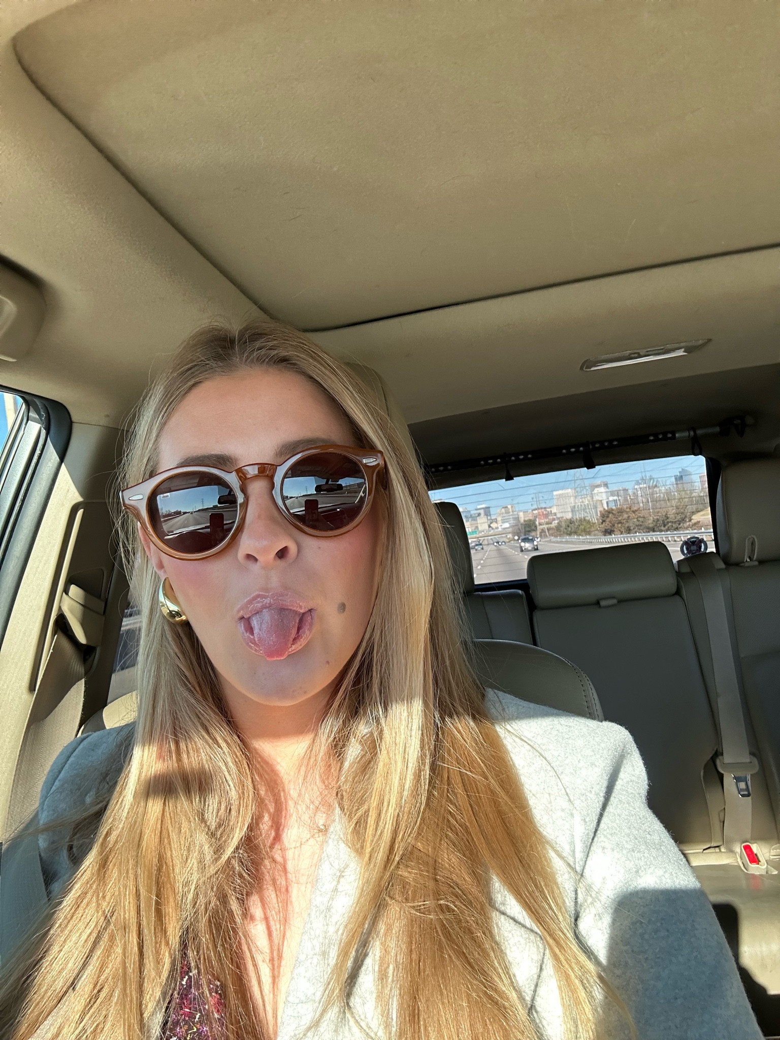 Best dupe earrings off Amazon!! They go so well with everything and are perfect for going out or work  

#LTKsalealert #LTKworkwear #LTKfindsunder50
