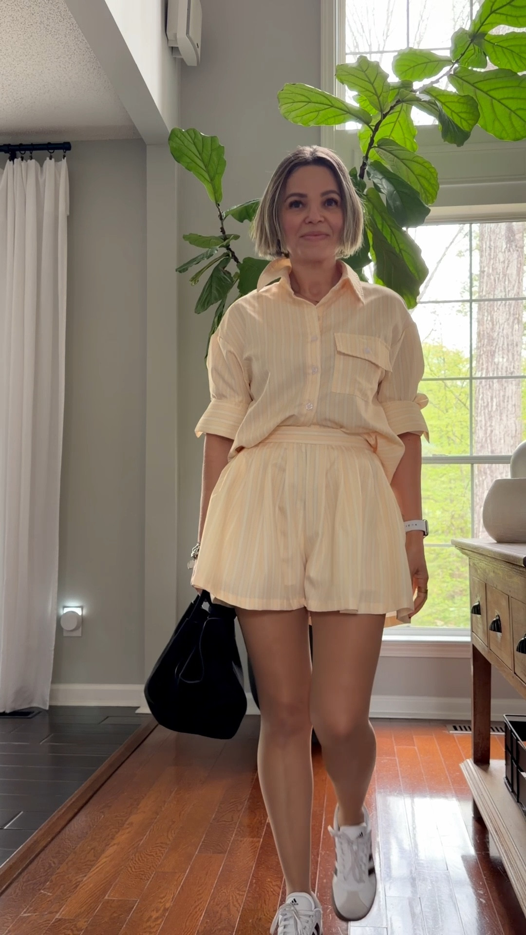 spring outfits 2026
Super cute butter yellow set, short and button down shirt !

#spring #butteryellow #set #outfit 

#LTKPetite #LTKSeasonal #LTKOver40