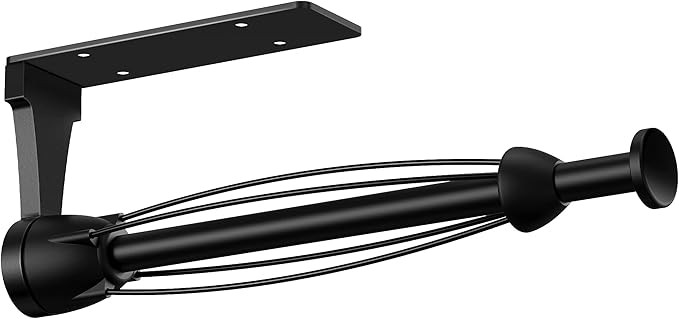 Amazon.com: VEHHE Paper Towel Holder-Single Hand Operable Paper Towel Holder Under Cabinet with D... | Amazon (US)