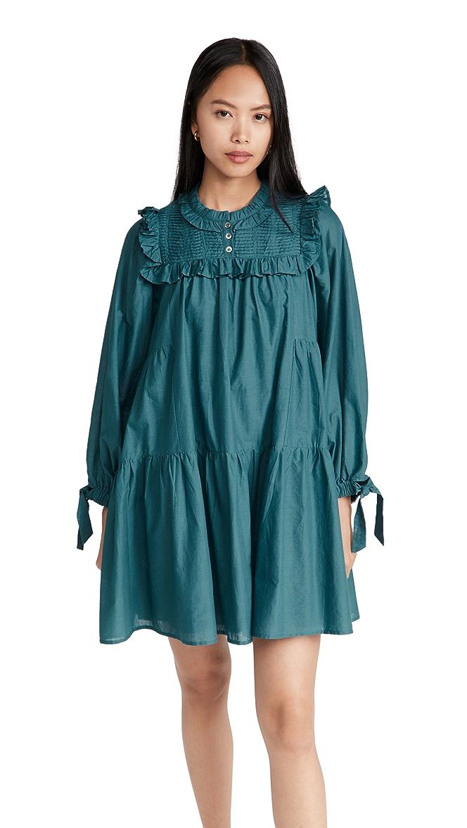 Adrienne Cotton Puff Sleeve Tunic Dress | Shopbop