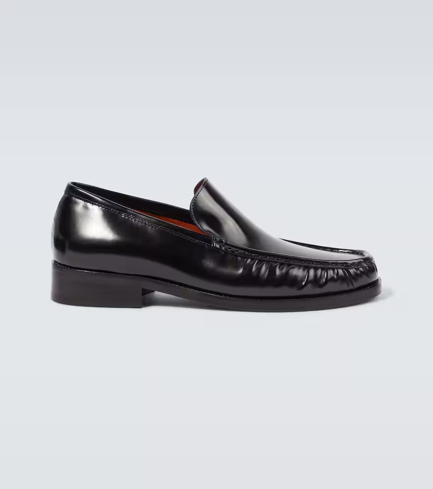 Acne Studios Leather loafers | Mytheresa (US/CA)
