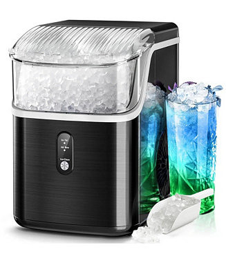 35lbs/Day,One-Click Operation,Self-Cleaning Countertop Nugget Ice Makers Ice Maker Machine | Macy's