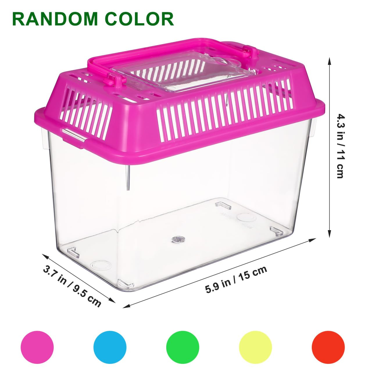 4pcs Mini Fish Tank: Portable Handheld Fish Tank Lightweight Aquarium Mini Portable Snail Terrari... | Amazon (US)