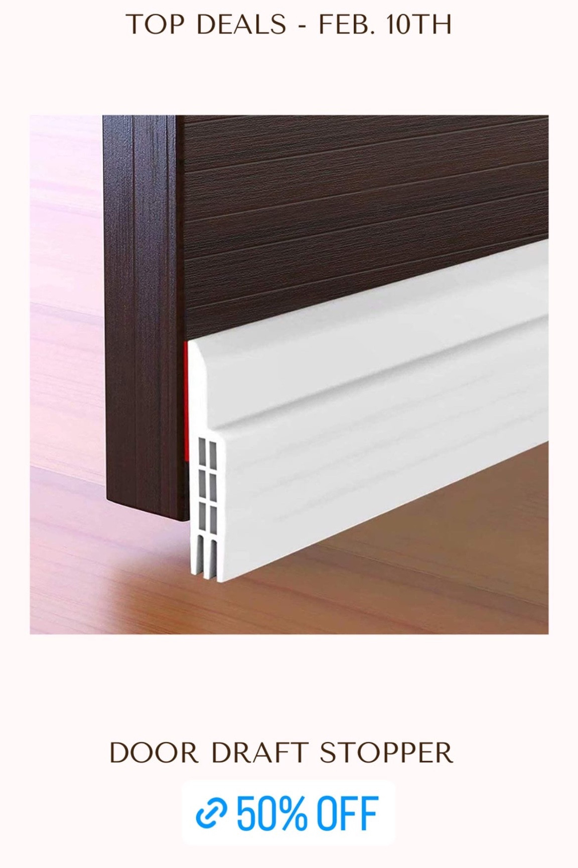 Price Drop Alert 🚨 50% off this door draft stopper. It’s easy to install, saves money and energy, and fits most door types!

#LTKsalealert #LTKhome #LTKunder50