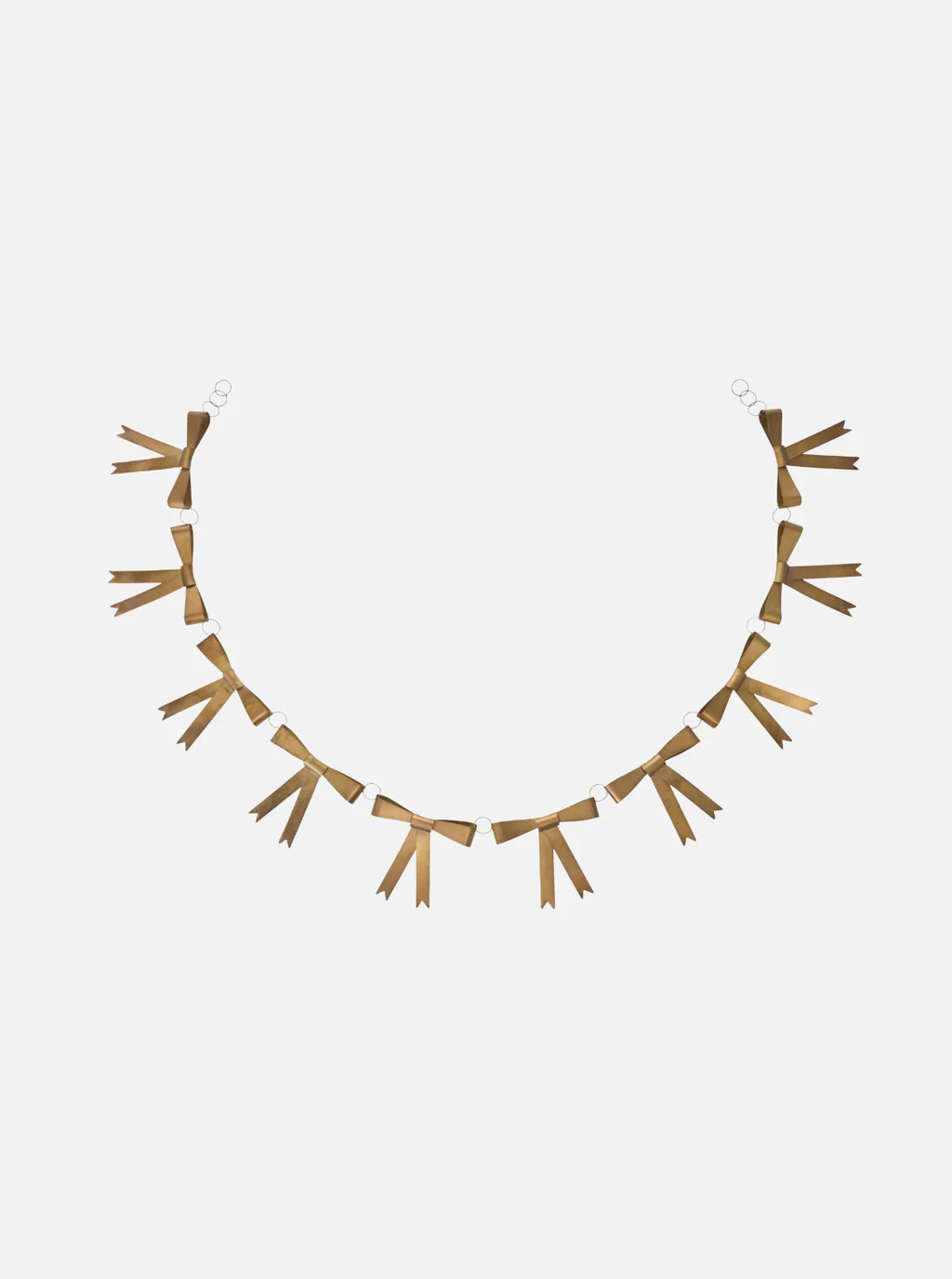 Metal Bow Garland | House of Jade Home