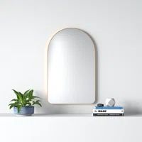 Eaton Metal Arch Wall Mirror | Wayfair North America