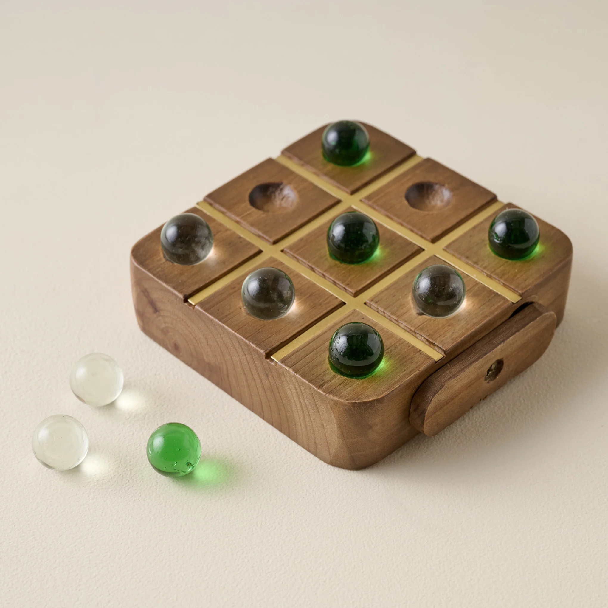 Vintage-Inspired Wooden Tic-Tac-Toe | Magnolia