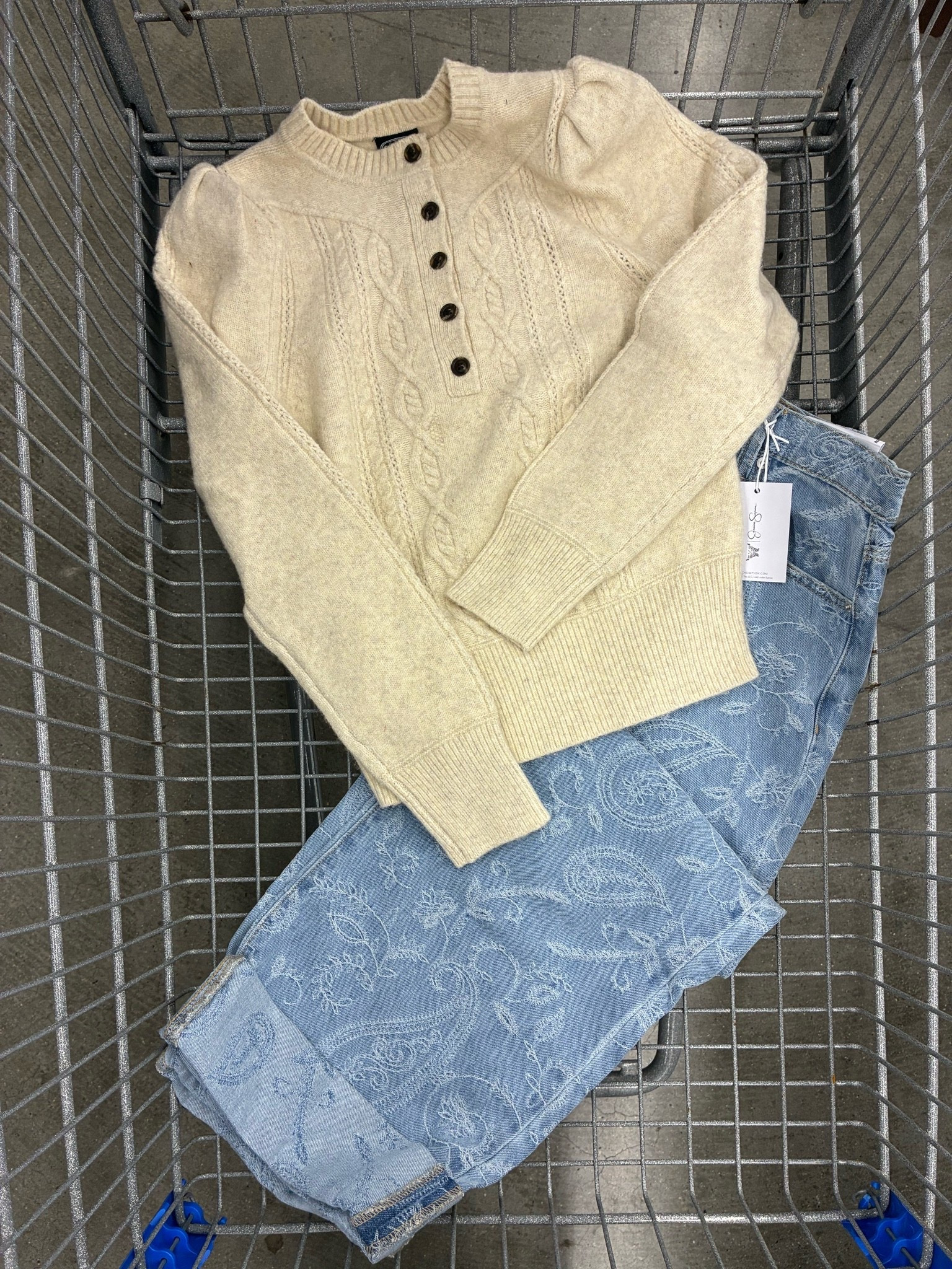 The details on this sweater are so beautiful and the pattern on these jeans?! Yes please!

#LTKdayinmylife #LTKgrwm #LTKmomlife