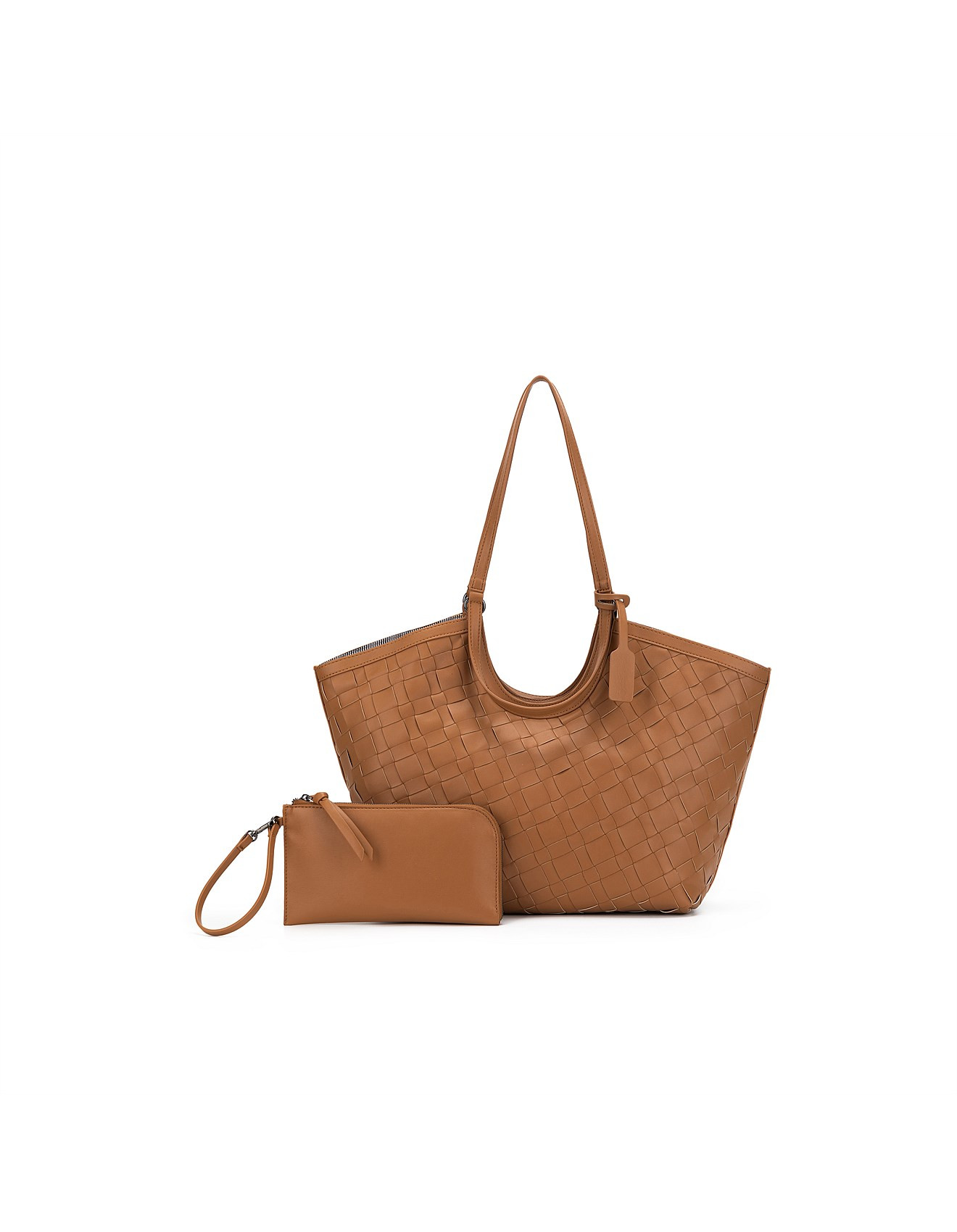 Solana Woven Handbag Tote | David Jones (Australia & New Zealand)