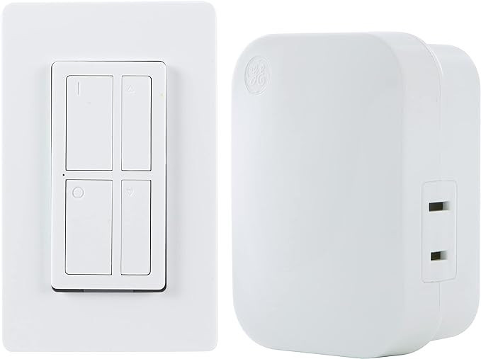 mySelectSmart GE Dimmable Wireless Control Switch, On/Off & Full, 1 Outlet, 150 ft. Range from Pl... | Amazon (US)