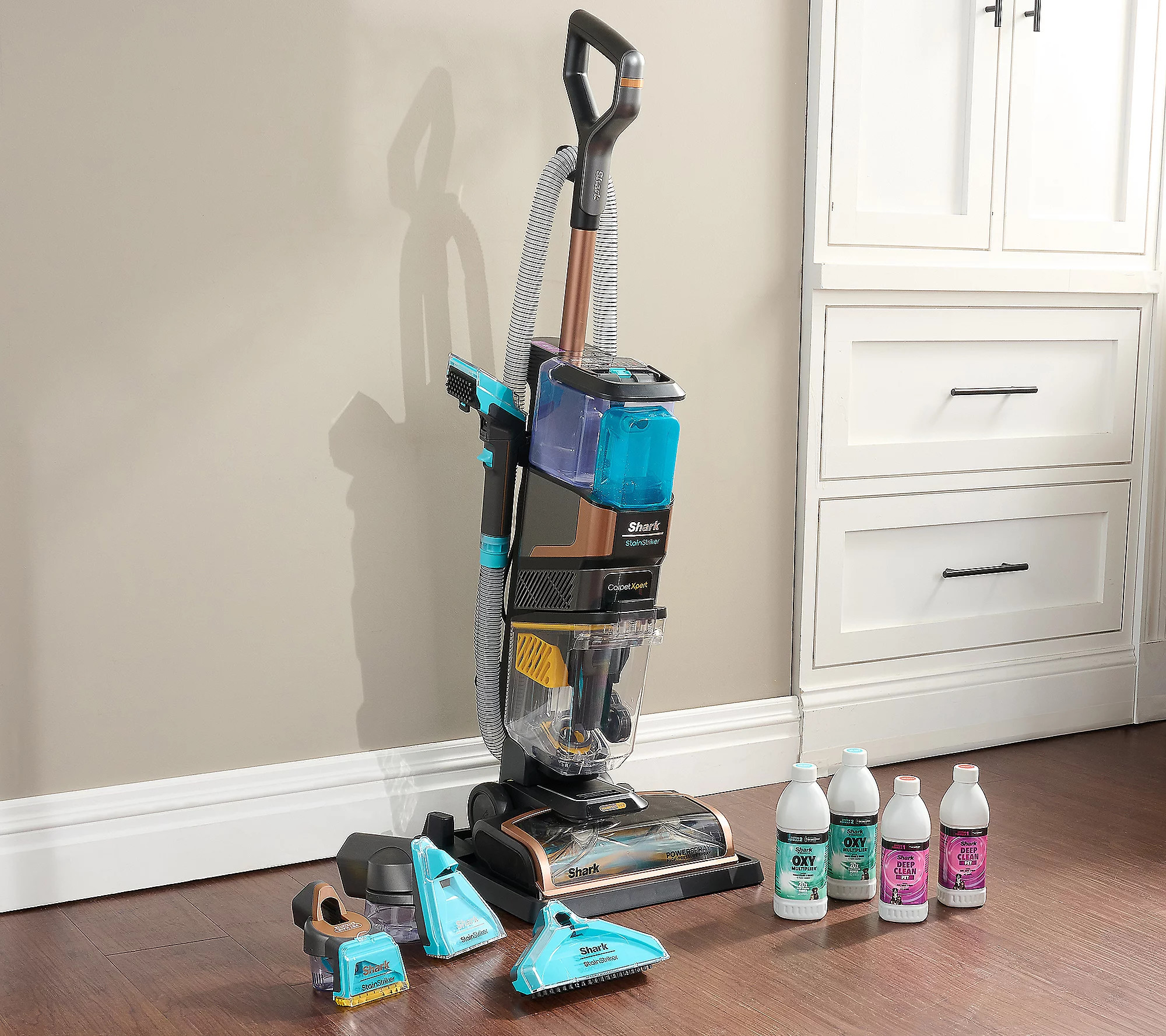 Shark CarpetXpert HairPro Upright Carpet Cleaner | QVC