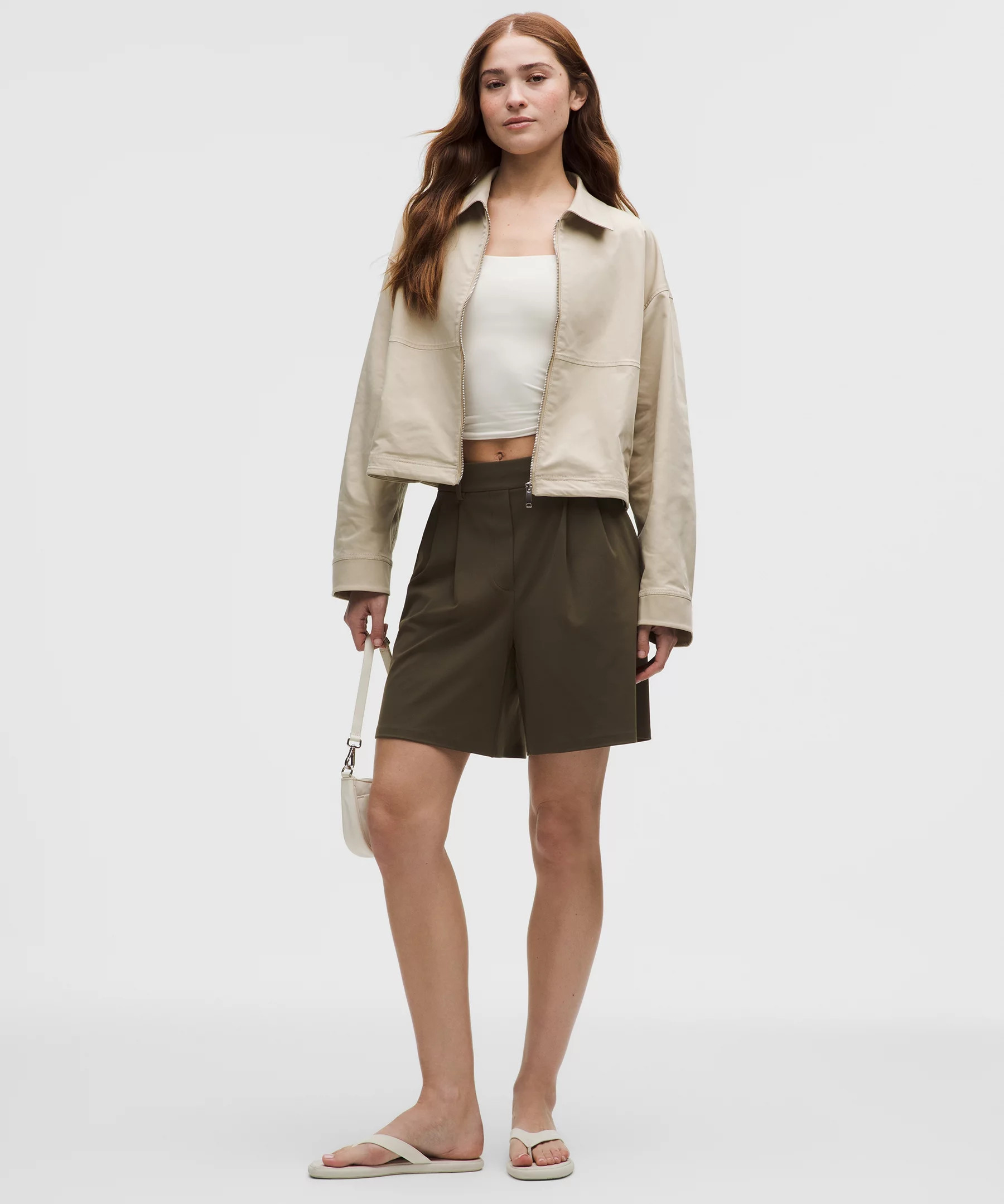 Daydrift Pleated High-Rise Short 7" | Lululemon (US)