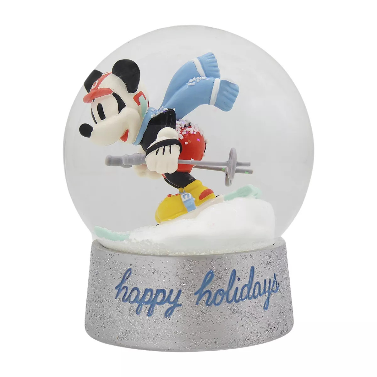 Disney's Mickey Mouse "Happy Holidays" Snow Globe by St. Nicholas Square | Kohl's
