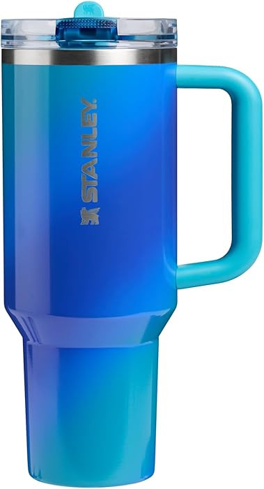 STANLEY The Quencher ProTour Flip Straw Tumbler (Box) 40 oz / 1.18 L Sea Glass Aura | Amazon (US)
