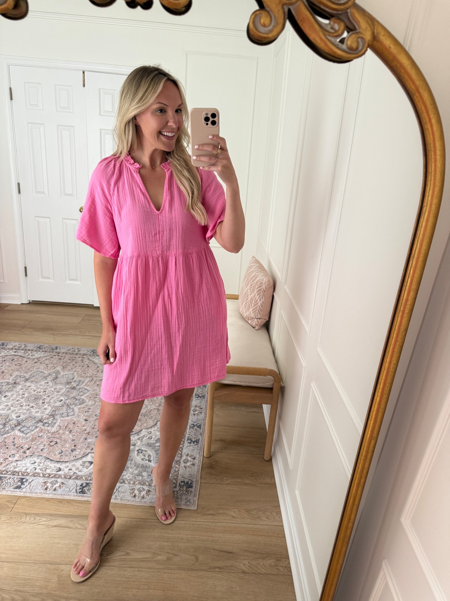 Summer dress on sale! Wearing a med 

#LTKSaleAlert #LTKFindsUnder50 #LTKStyleTip