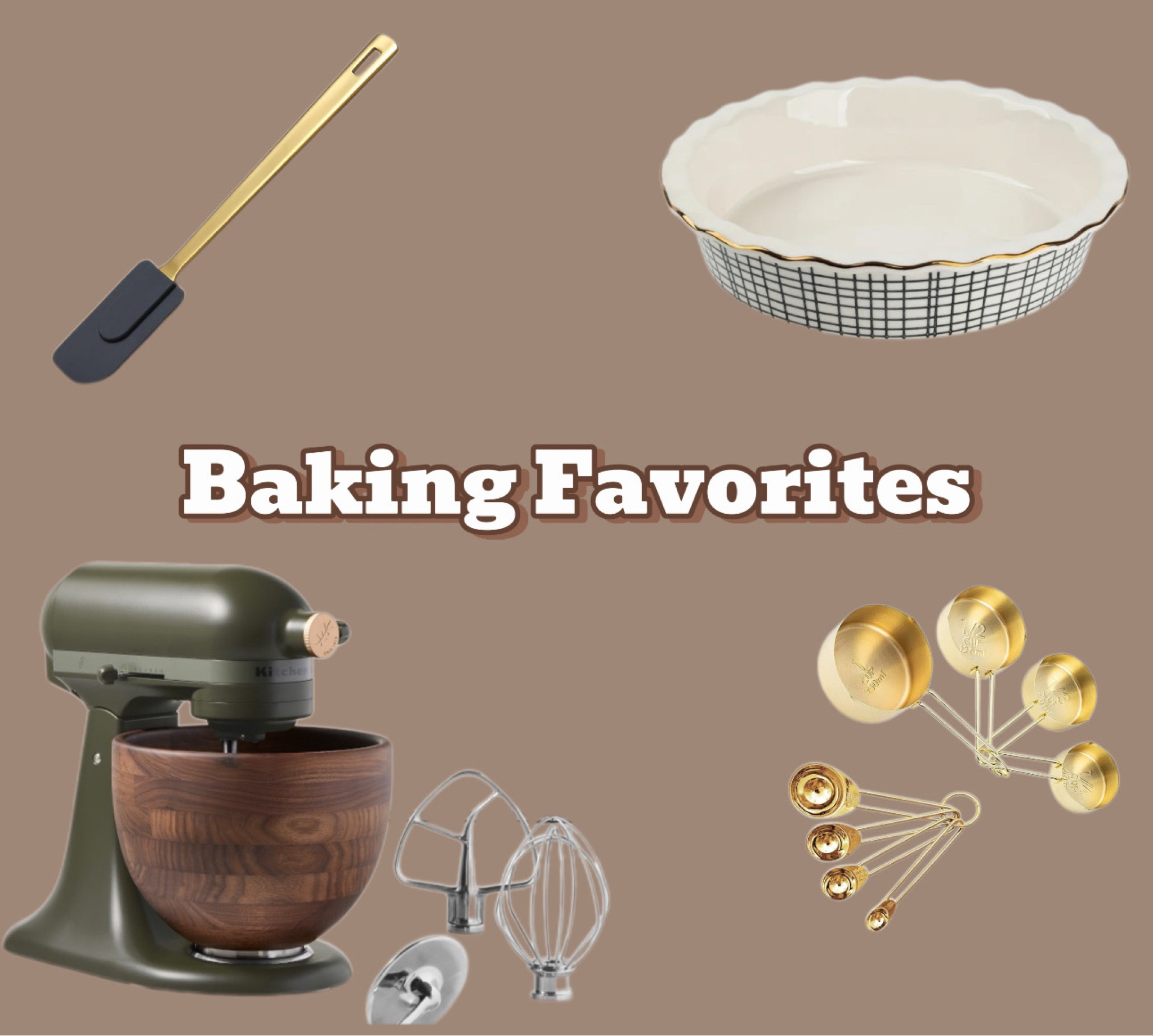 Here are a few of my favorite items to use while baking! 

#LTKGiftGuide #LTKFamily #LTKHome