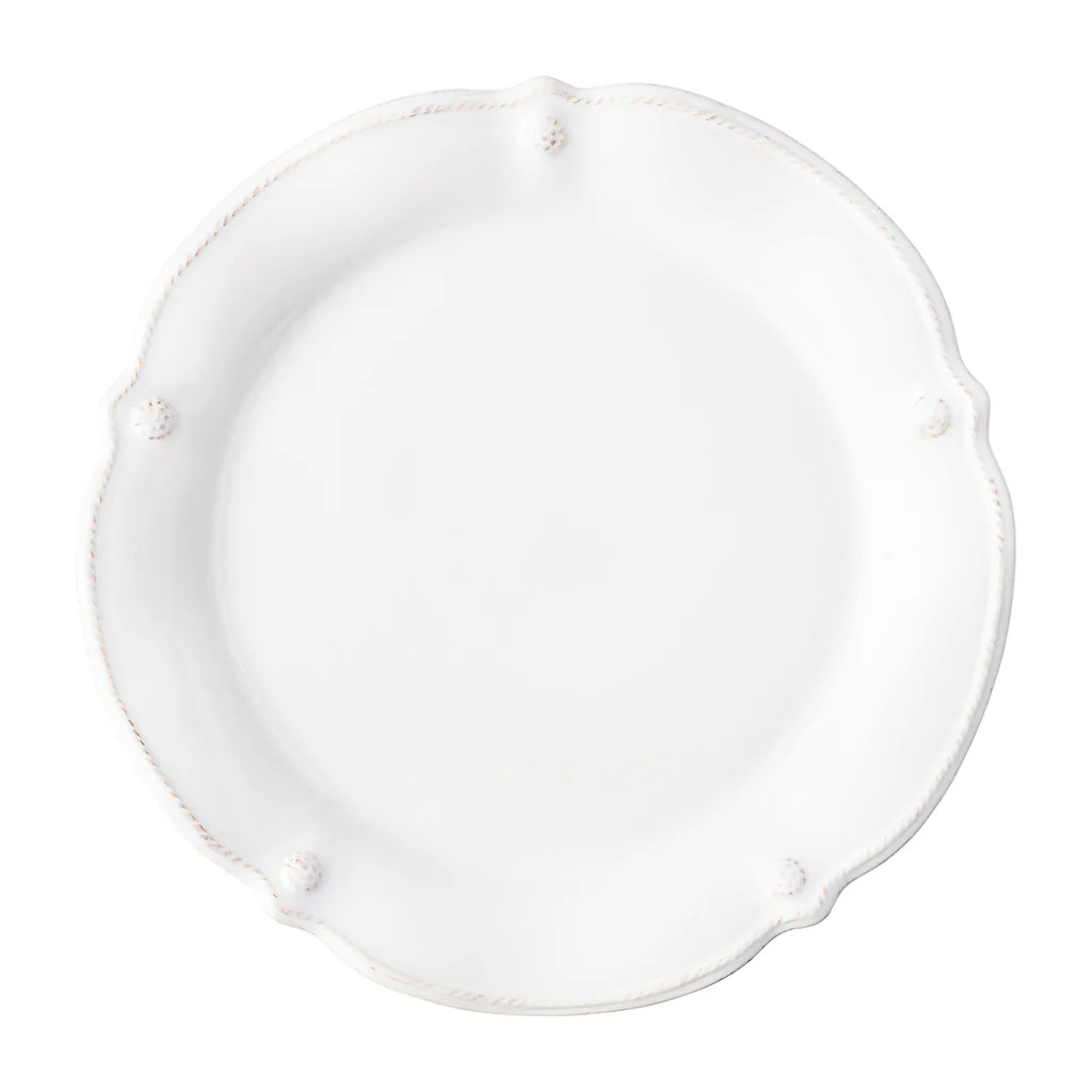 Berry & Thread Whitewash Flared Dinner Plate | Over The Moon