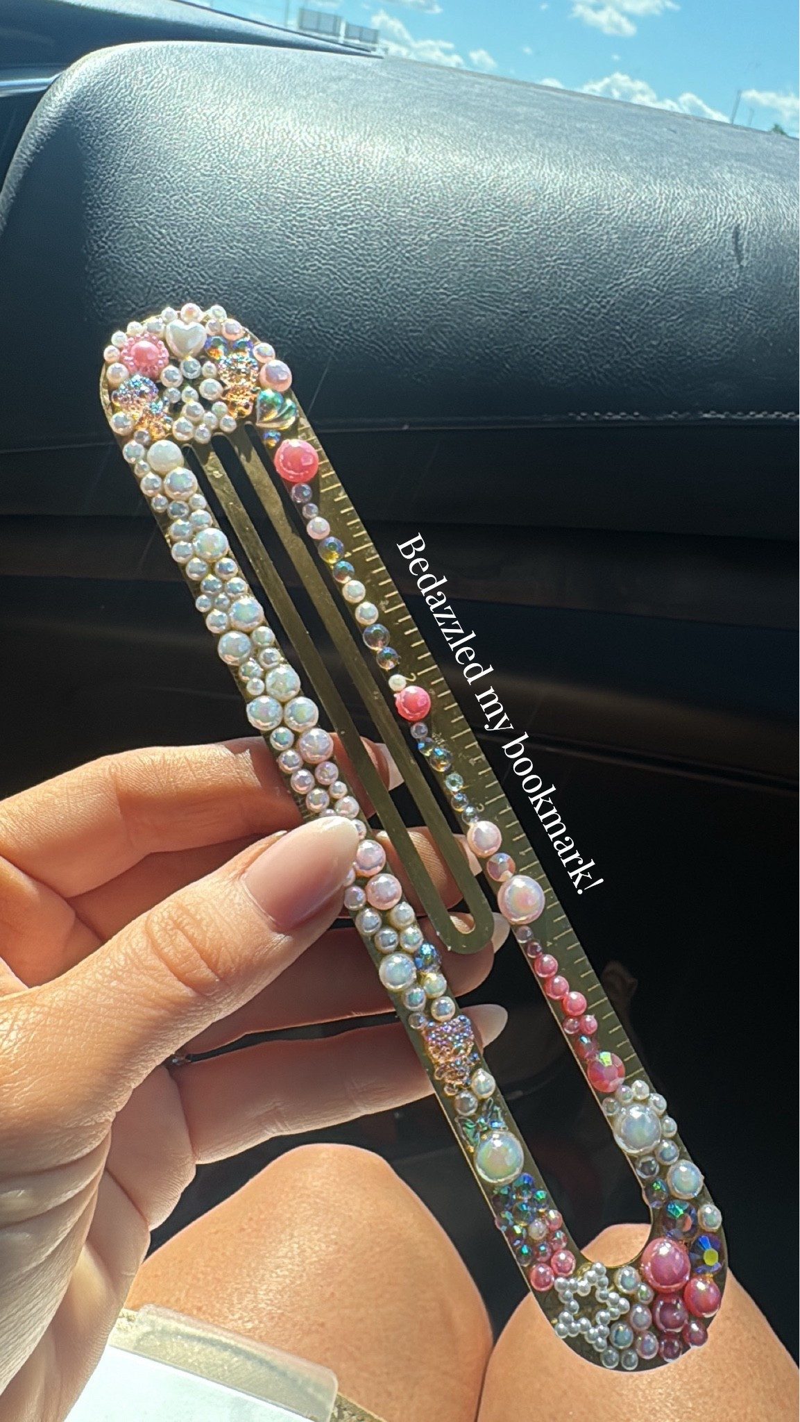 Bedazzled this bookmark for my planner!! If you want a fun hobby this is the one!! 


Planner, crafts, gold planner, beads, hobby, love, party idea

#LTKdayinmylife #LTKmomlife #LTKstorytime