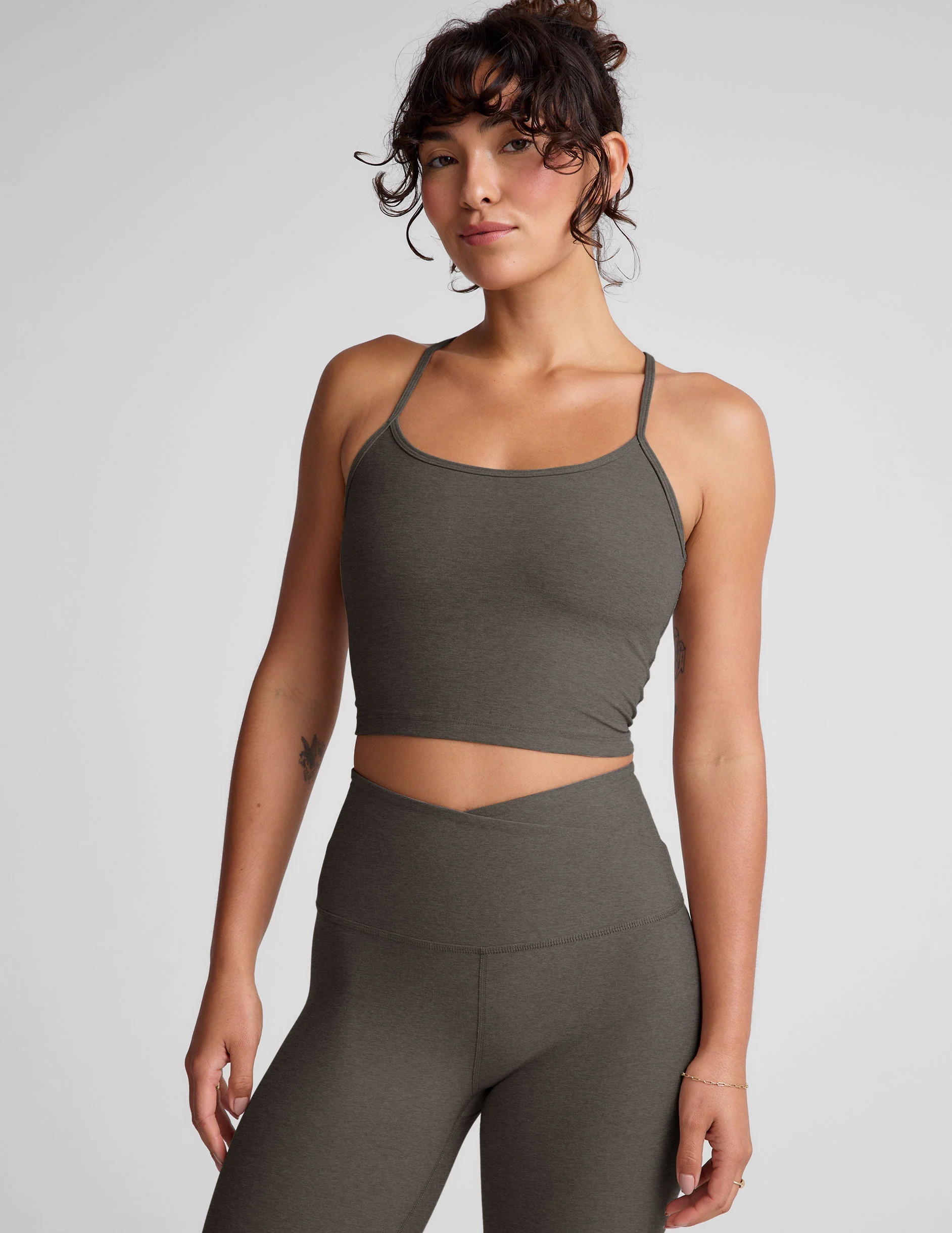 Spacedye Slim Racerback Cropped Tank | Beyond Yoga | Beyond Yoga