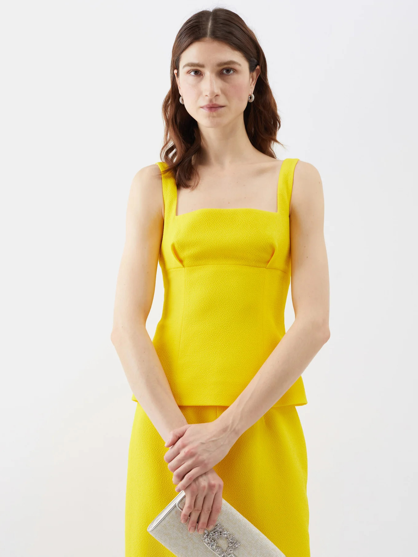 Trixie crepe cami top | Emilia Wickstead | Matches (US)