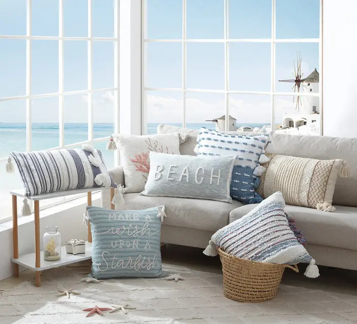 Loop Stripe Tassel Throw Pillow | Nordstrom Rack