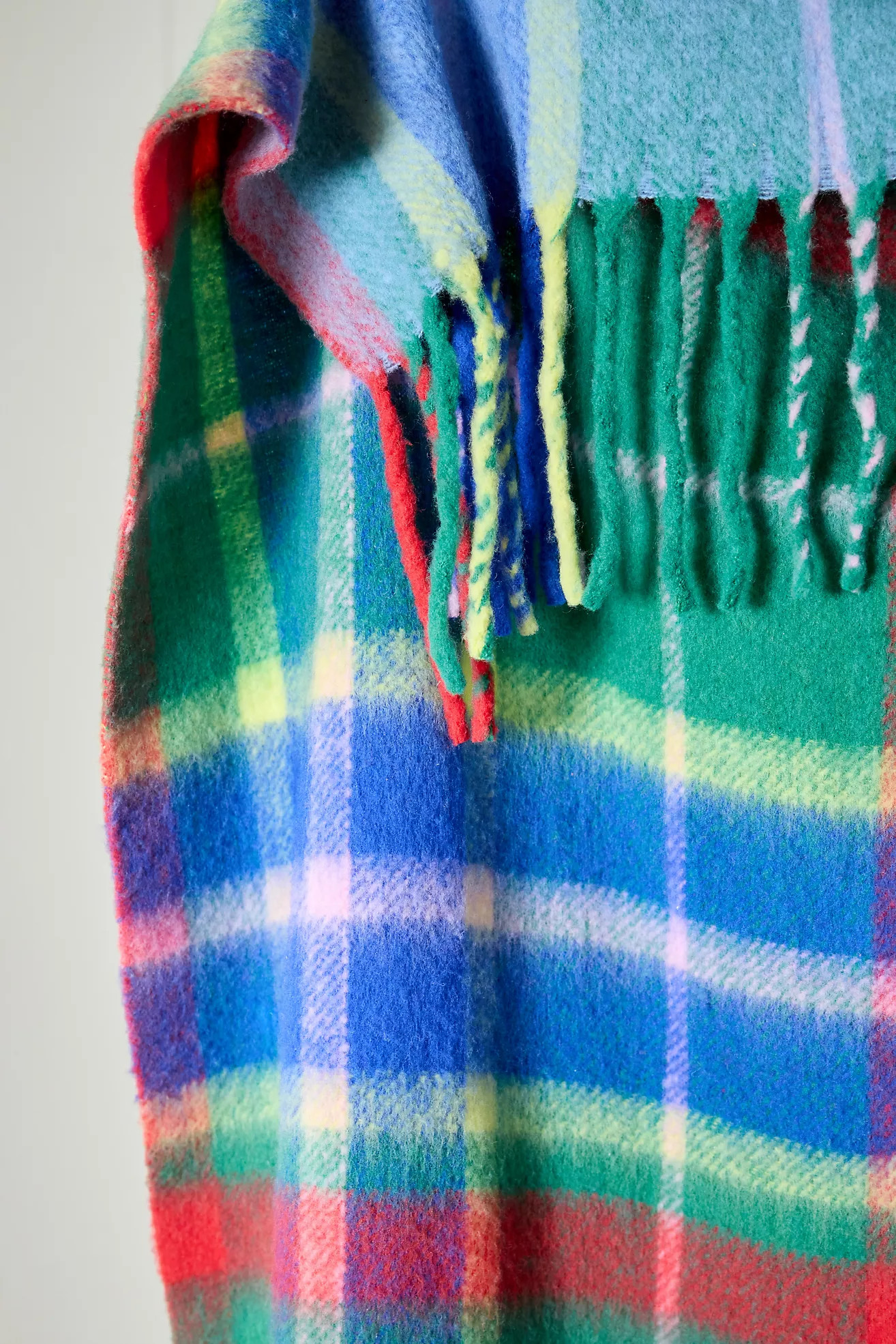 Tartan Wool Plaid Throw | Anthropologie (US)
