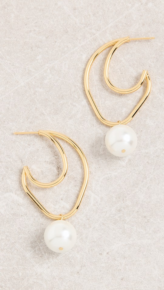 SHASHI Barcelona Pearl Earrings | SHOPBOP | Shopbop