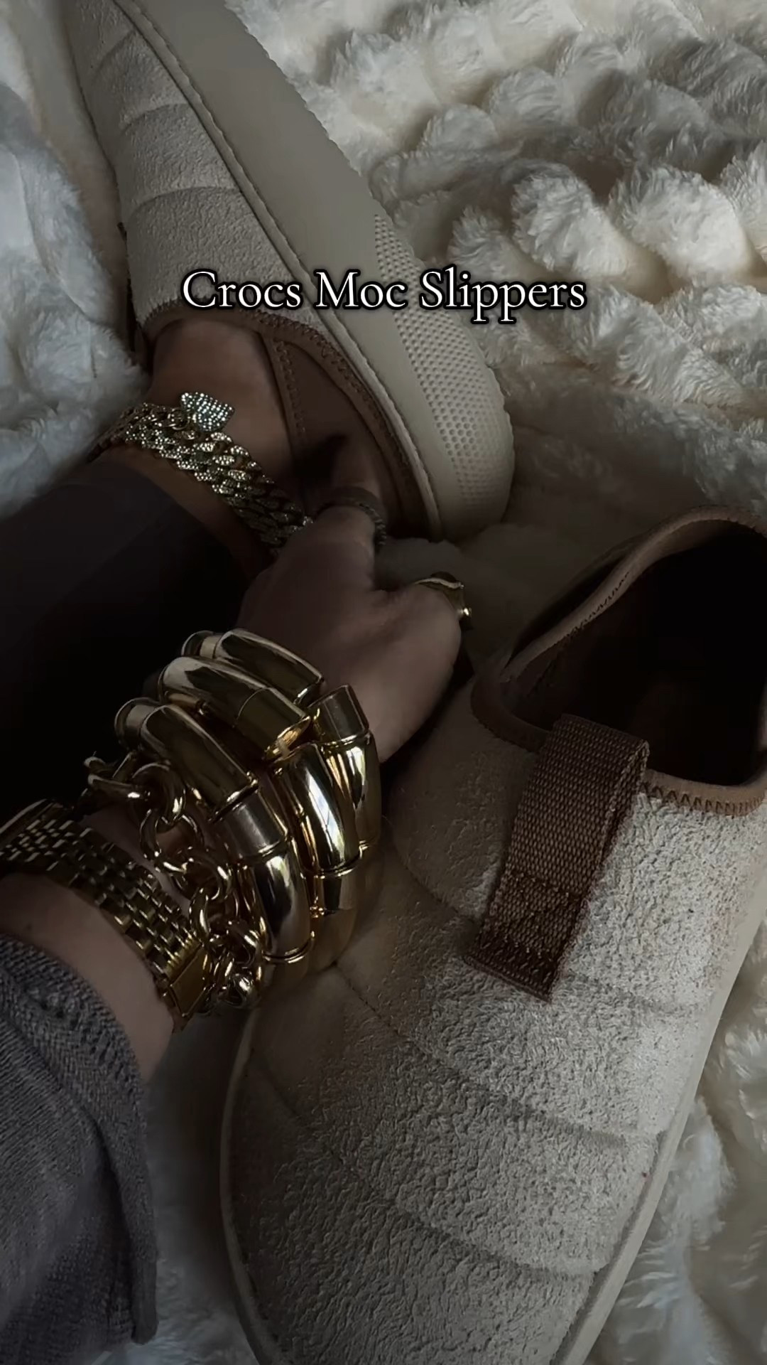 Crocs Moc Slippers. Wear them as a slide or full slipper. Sherpa lining. Vegan suede. River bottom to wear outside too. #slippers #crocs #crocsslippers #giftidea

#LTKSeasonal #LTKGiftGuide #LTKShoeCrush