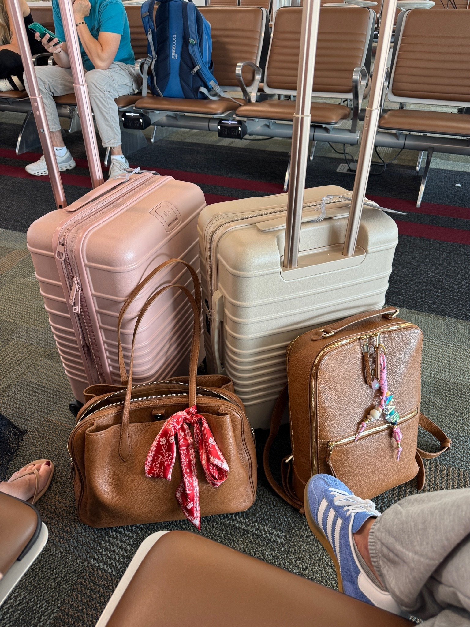 Carry on luggage and laptop bags