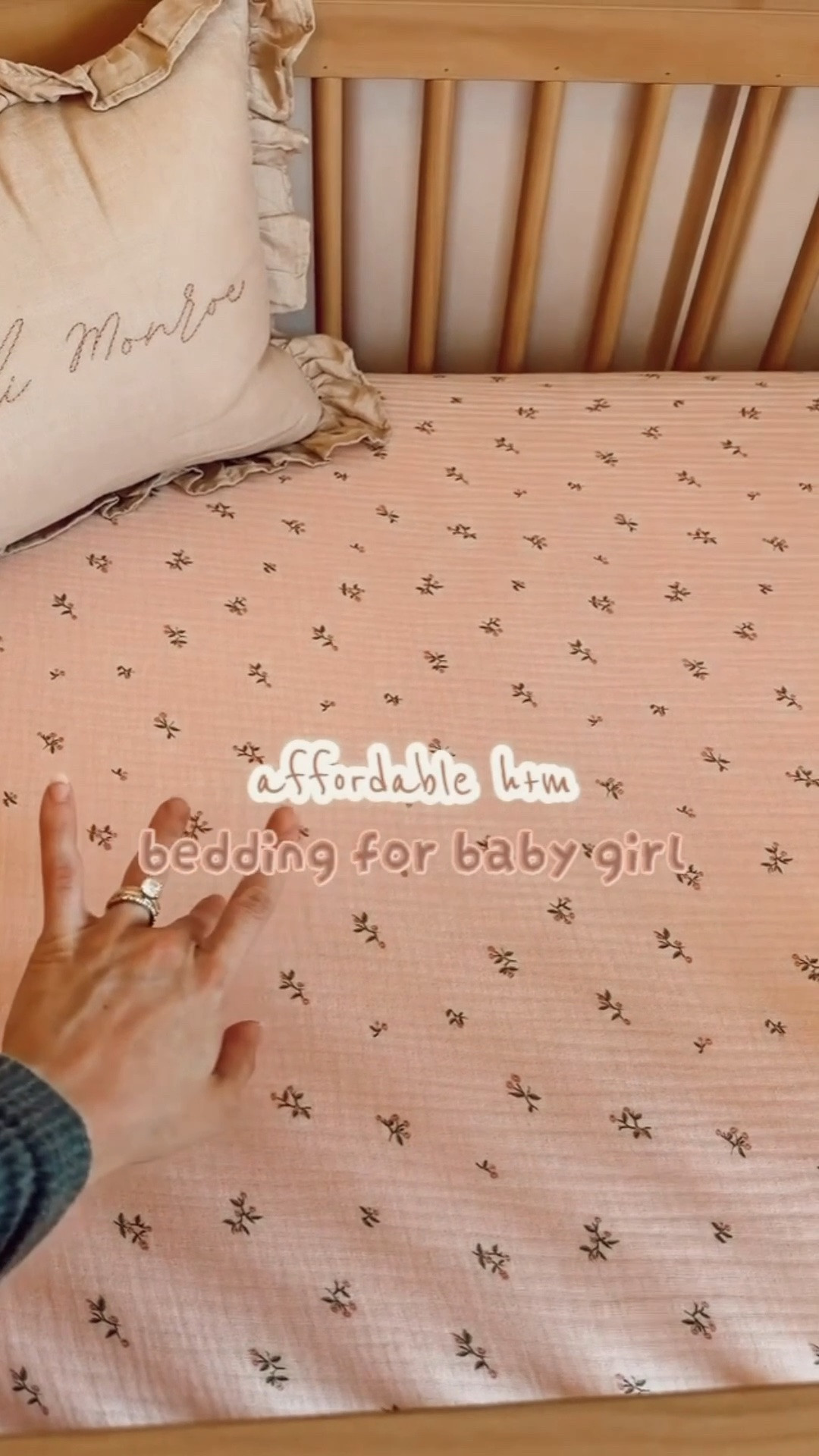 Literally the cutest bedding for a baby girl!! it’s all 100% cotton which I love! Organic cotton too! 🌸🌸🌸

#LTKmomlife #LTKBaby #LTKHome