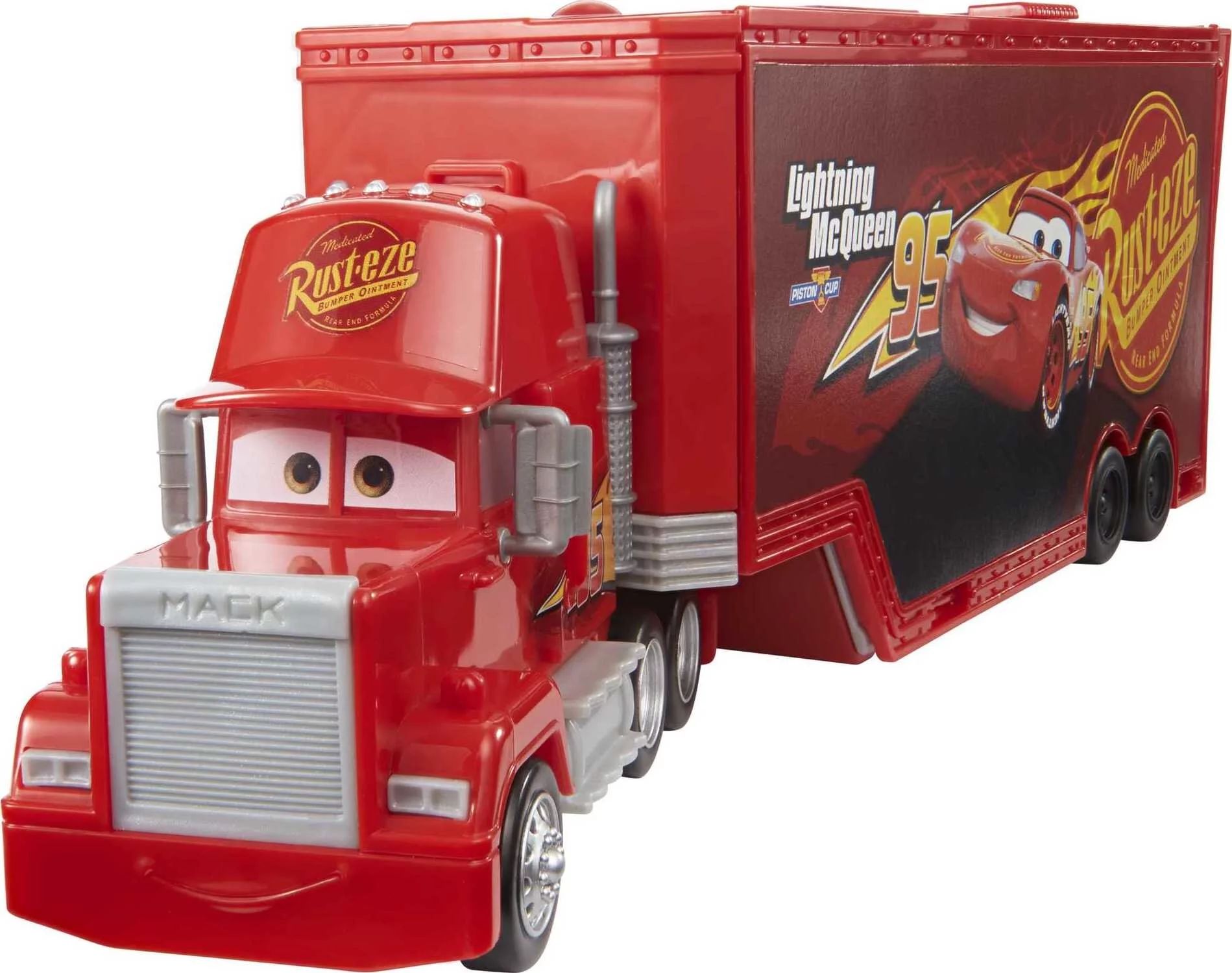 Disney and Pixar Cars Transforming Mack Playset, 2-in-1 toy Truck & Tune-Up Station - Walmart.com | Walmart (US)