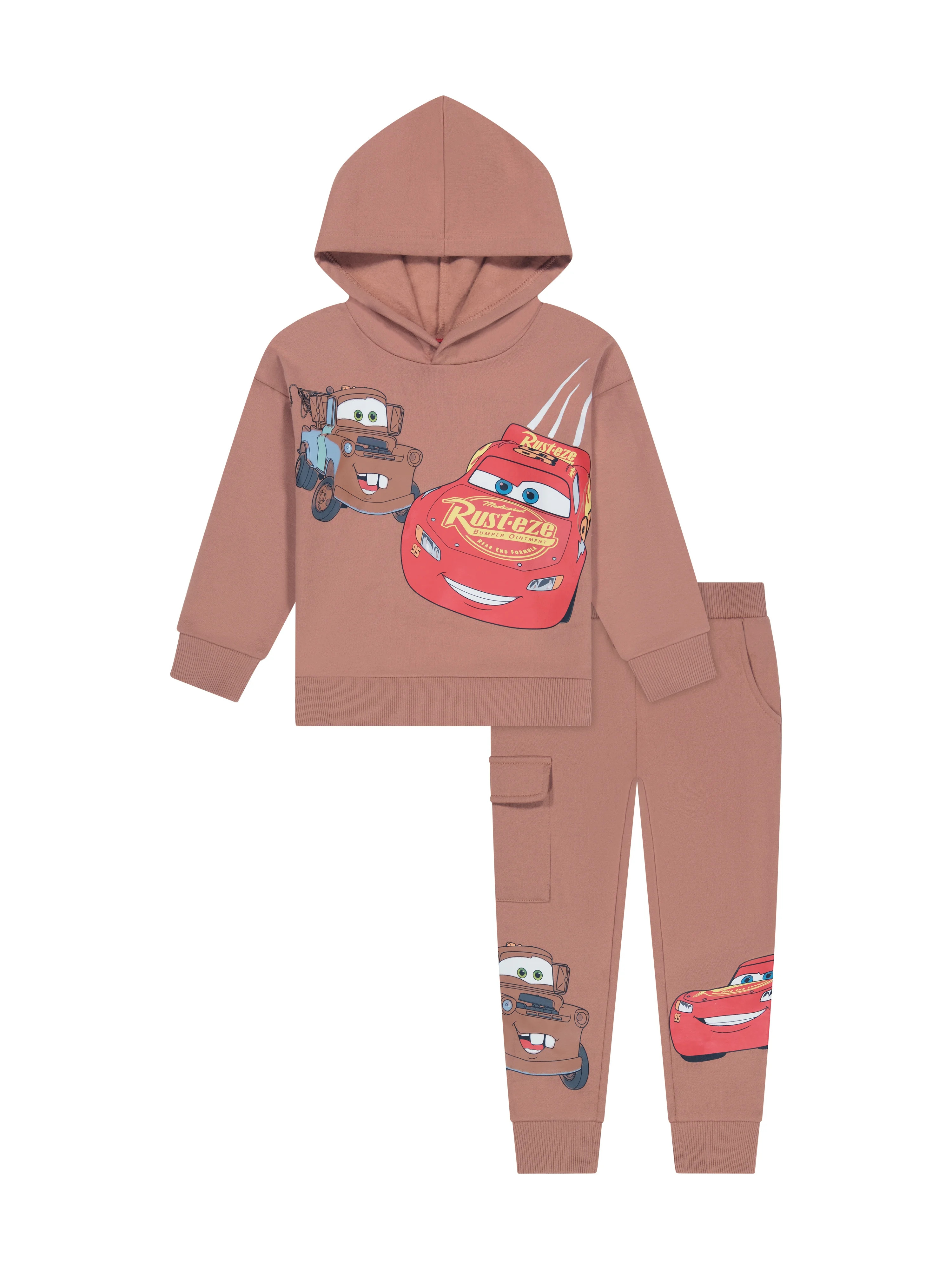 Cars Toddler Boy Hoodie and Joggers Set, Sizes 12M-5T | Walmart (US)