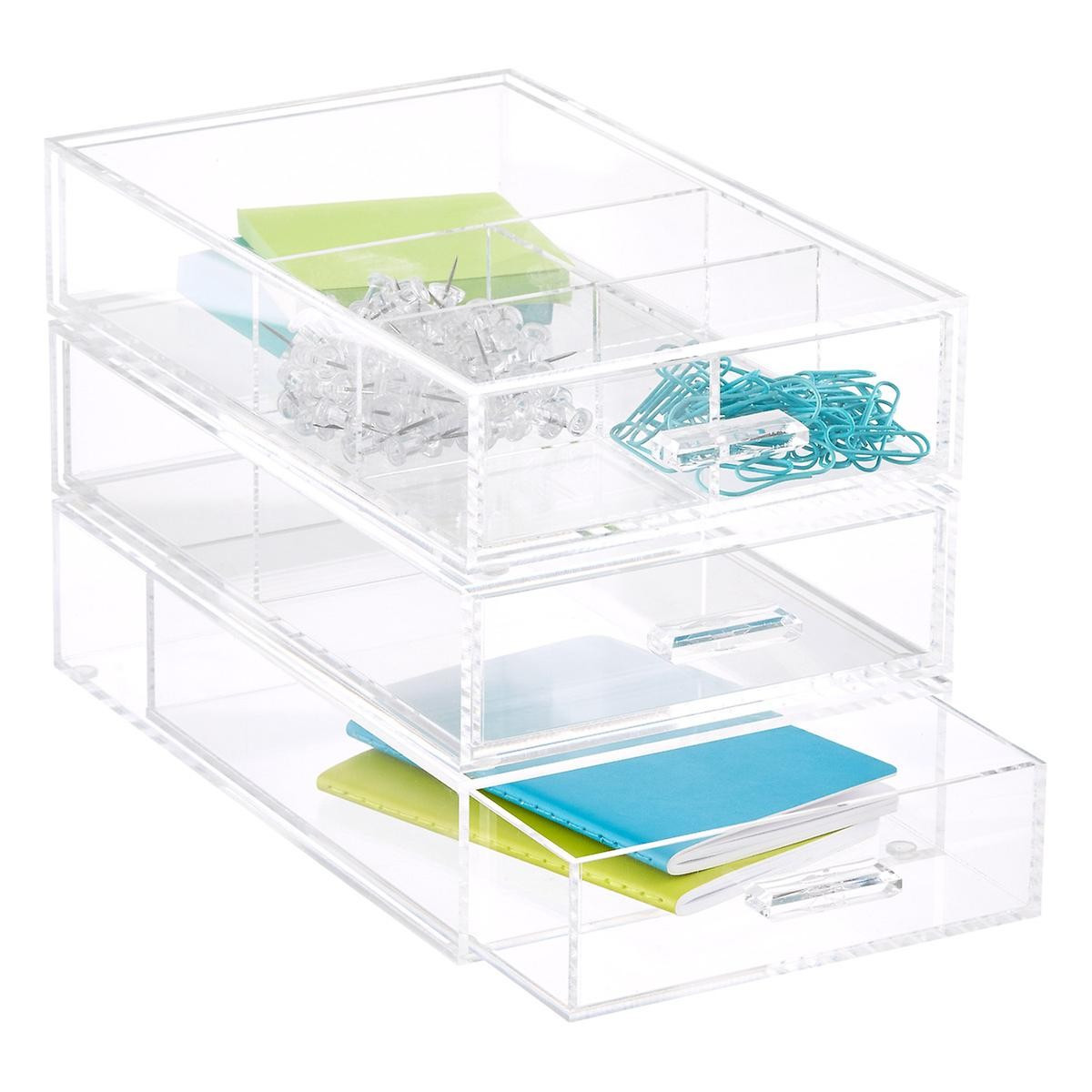 Acrylic Accessory Drawers | The Container Store