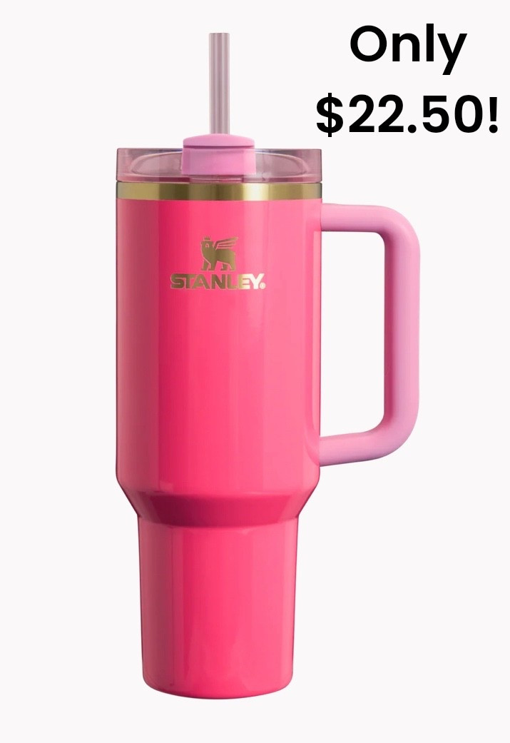 The Pink Parade 40oz Stanley Tumbler is on flash sale today at Stanley for only $22.50 - normally $45! First time this beautiful water bottle has ever been on sale 💖 It has THE prettiest shimmer! Make sure to log in to your Stanley account or create a free account to take advantage of the deal.

#LTKGiftGuide #LTKFindsUnder50 #LTKSaleAlert