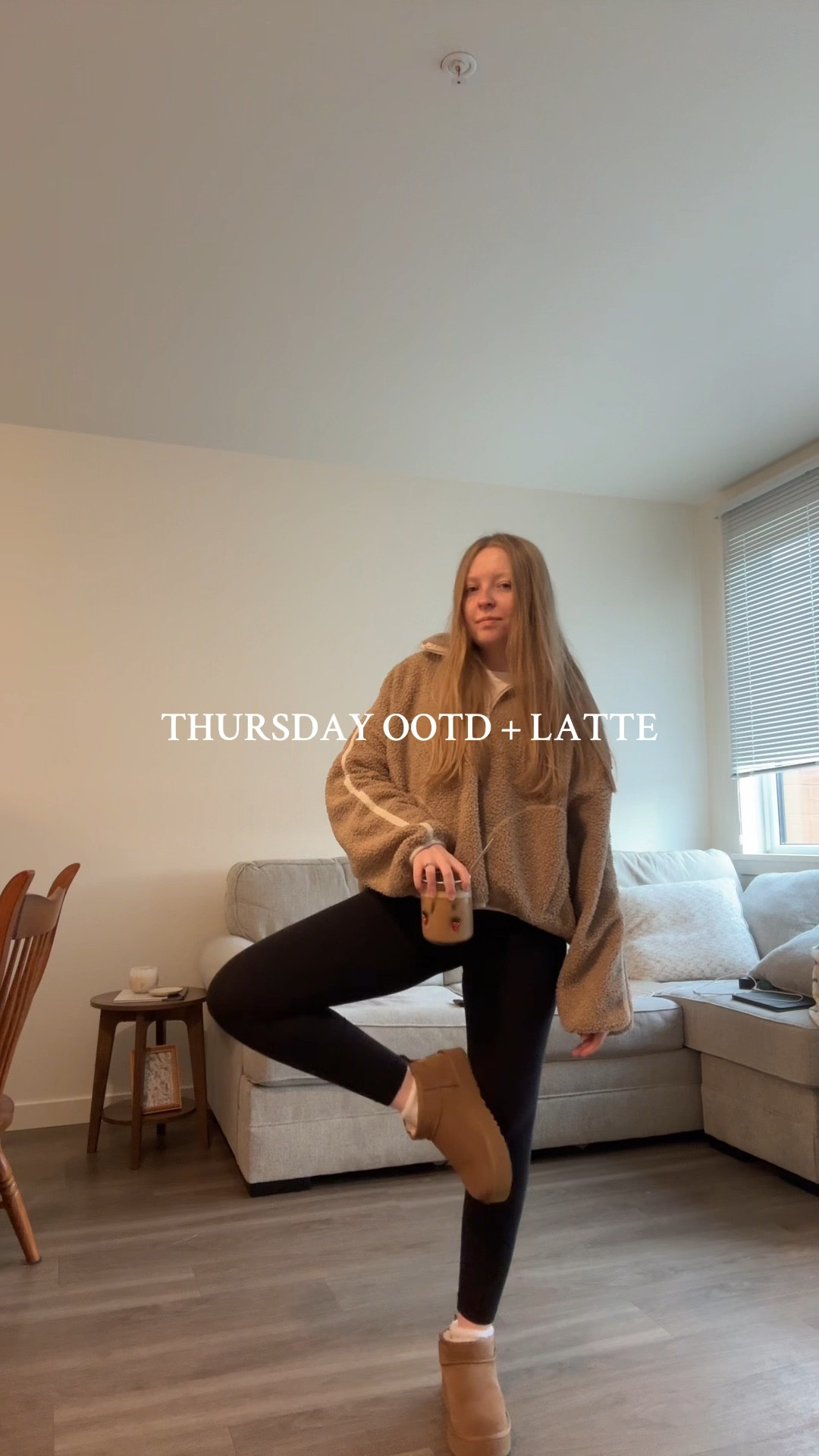 Cozy stay at home fit!