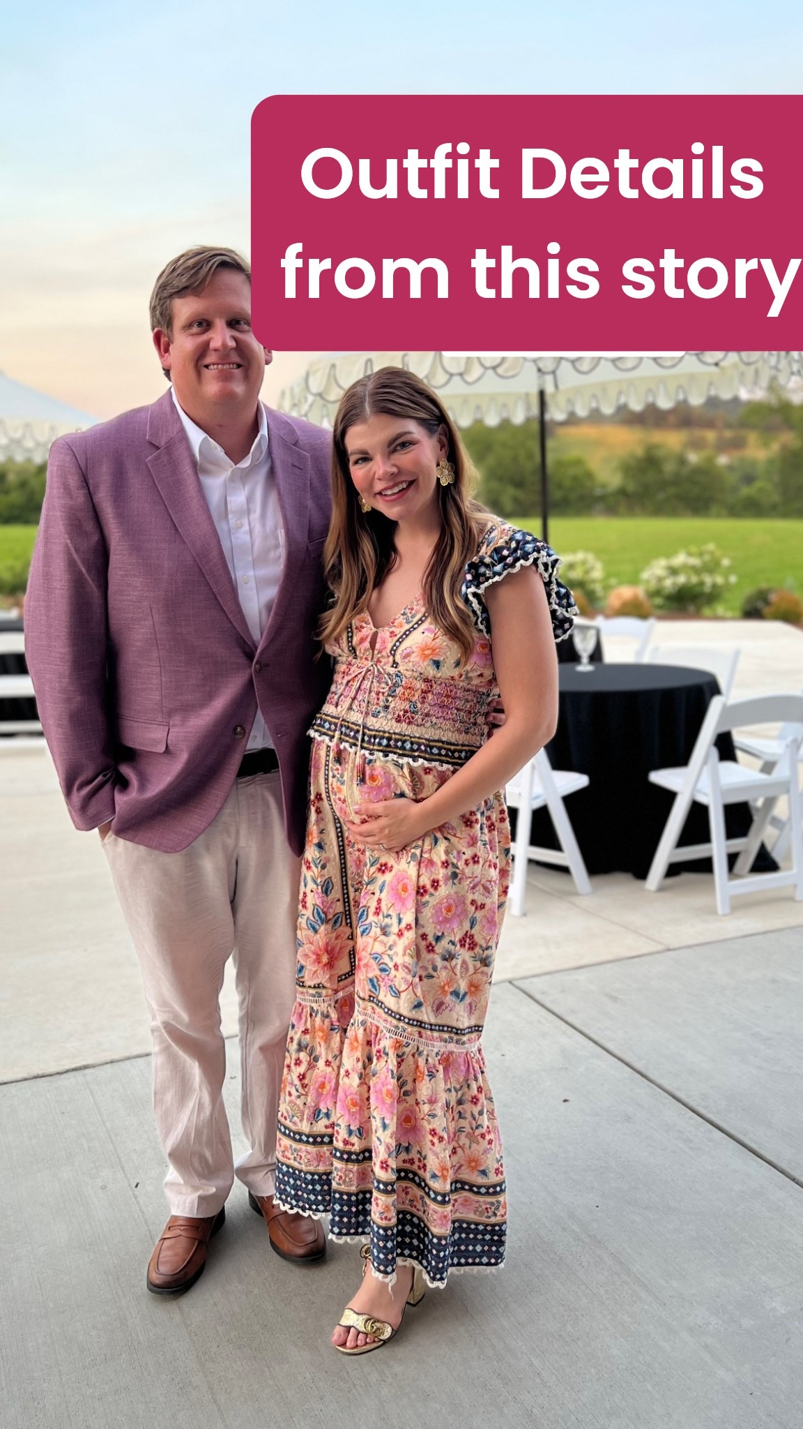 Outfit details from IG stories. Such a great summer dress in general, but beautiful and easy to dress up as a wedding guest dress. I’m in a medium at 23 weeks pregnant. 



#LTKWedding #LTKSummerEdit #LTKBump
